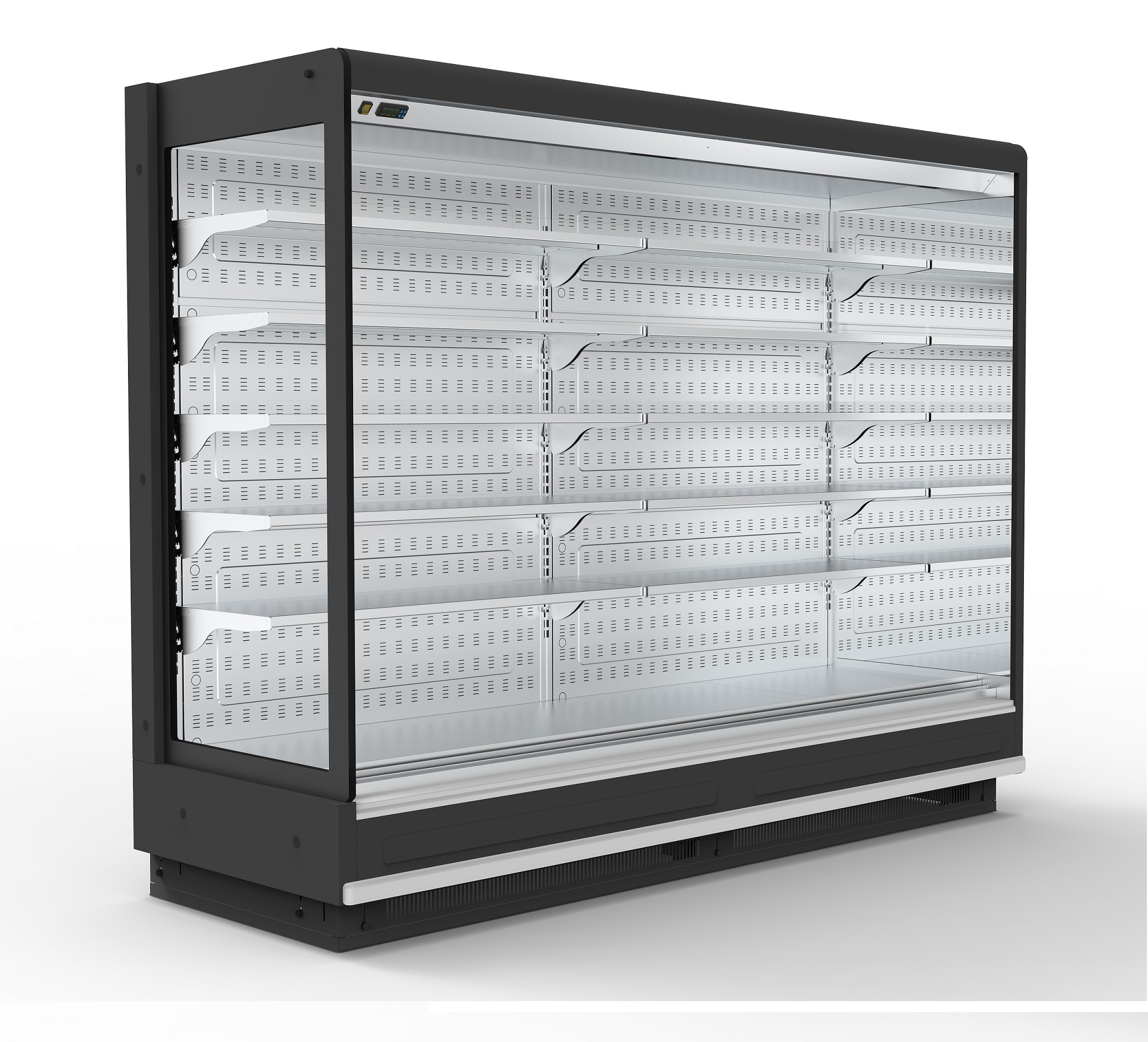 Commercial refrigeration wall display